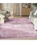 Nourison Nourison Washables Pink NWB15 8 ft. X 10 ft. Rect. Rug