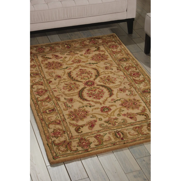 Nourison Home Jaipur Ivory JA60 3ft.9in. x 5ft.9in. Rect. Rug