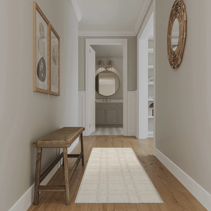 Nourison Home Horizon Indoor/Outdoor Grey HOZ04 2ft. x 6ft. Rect. Rug