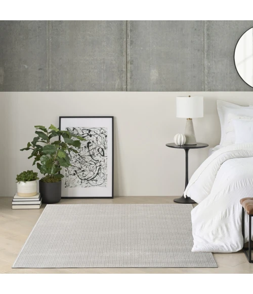 DKNY Atlantic Avenue Grey AAV01 7ft.10in. x 9ft.10in. Rect. Rug