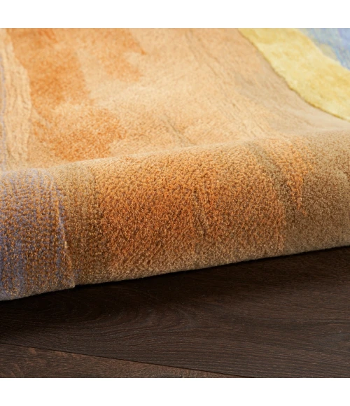 Nourison Prismatic Multicolor PRS25 6 ft. X 8 ft. Rect. Rug