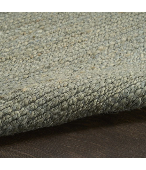 Nourison Home Natural Jute Green NJT01 3ft. x 5ft. Rect. Rug