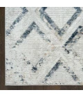 Nourison Dekor Grey Navy DEK05 4 ft. X 6 ft. Rect. Rug