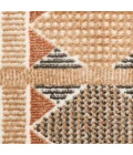 Nourison Nordic Rust Multicolor NRC06 2 ft. X 6 ft. Rect. Rug