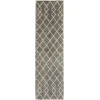 Nourison Home Martil Grey MAT01 2ft.2in. x 7ft.6in. Rect. Rug