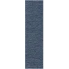 Nourison Washable Solutions Navy Blue WSL01 2ft. 2in. x 8ft. Rect. Rug