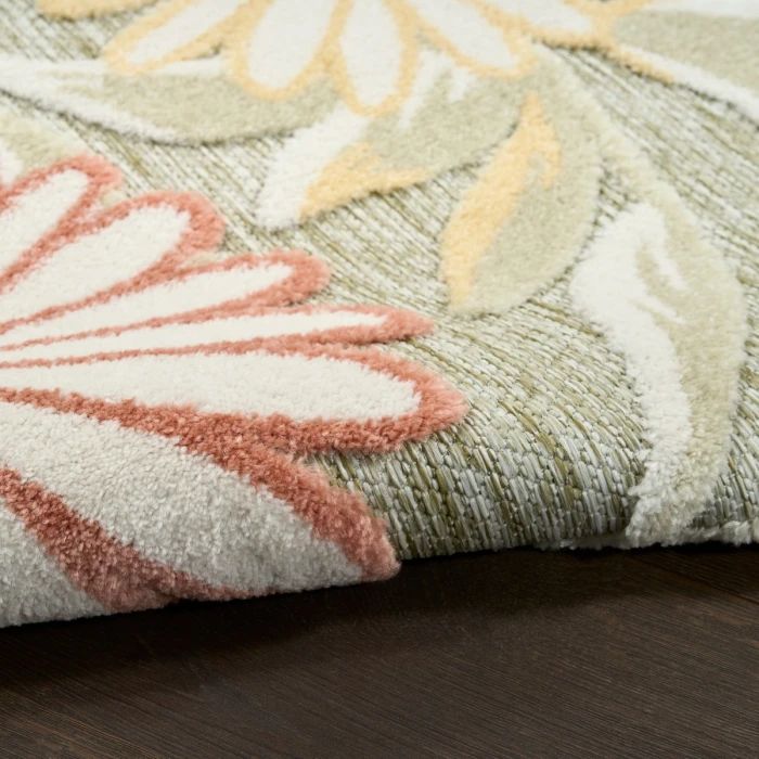Nourison Aloha Sage Rose ALH33 3 ft. 6 in. X 5 ft. 6 in. Rect. Rug
