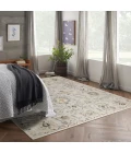 Nourison Oushak Home Grey OUS01 10 ft. X 14 ft. Rect. Rug