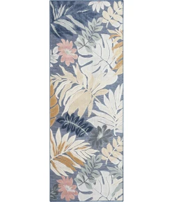 Nourison Home Suncoast Blue SNC02 2ft. x 6ft. Rect. Rug