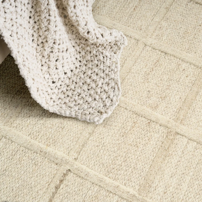 DKNY Pure Framework Beige FRA01 9ft.6in. x 13ft.6in. Rect. Rug