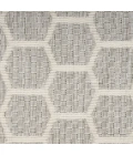 Nourison Home Twist Reversible Grey TWS01 5ft. x 7ft. Rect. Rug