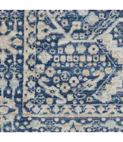 Nourison Home Lustrous Weave Blue LUW03 3ft.10in. x 5ft.10in. Rect. Rug