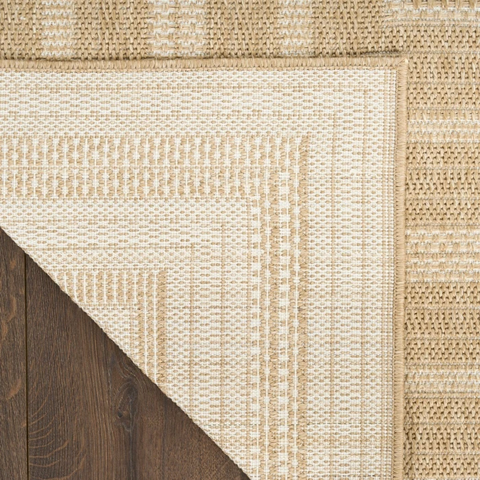 Nourison Tulum Taupe Ivory TLM04 8 ft. X 10 ft. Rect. Rug