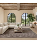 Nourison Positano Charcoal POS02 8ft. Square Rug