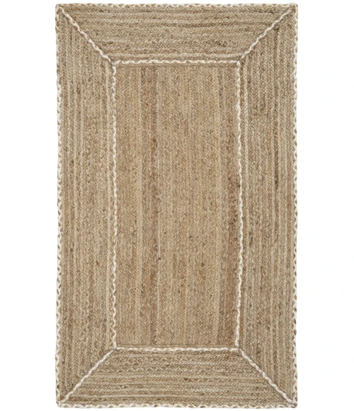 Nourison Terrazzo Jute Natural Grey TRJ01 3 ft. X 5 ft. Rect. Rug