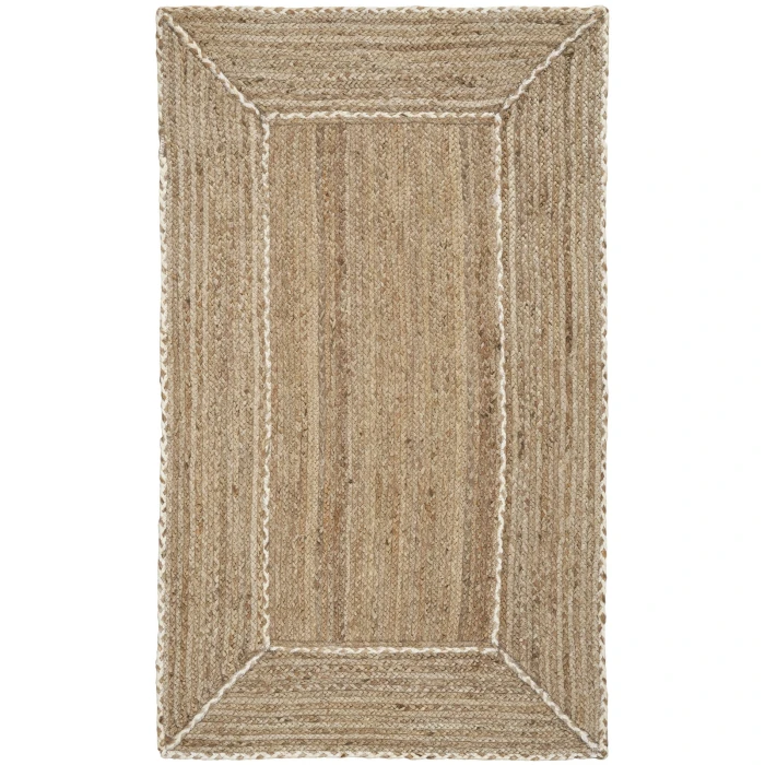 Nourison Terrazzo Jute Natural Grey TRJ01 3 ft. X 5 ft. Rect. Rug