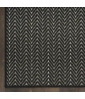 Nourison Home Horizon Indoor/Outdoor Black HOZ02 2ft. x 3ft. Rect. Rug