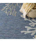 Nourison Home Suncoast Blue SNC04 5ft.3in. x 7ft.3in. Rect. Rug