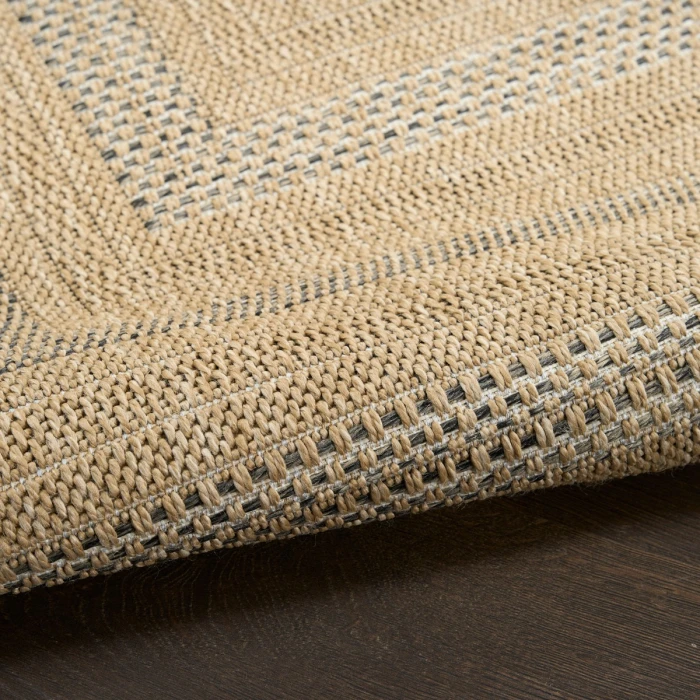Nourison Tulum Taupe Grey TLM04 8 ft. X 10 ft. Rect. Rug