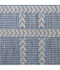 Nourison Home Horizon Indoor/Outdoor Blue HOZ04 2ft.2in. x 8ft. Rect. Rug