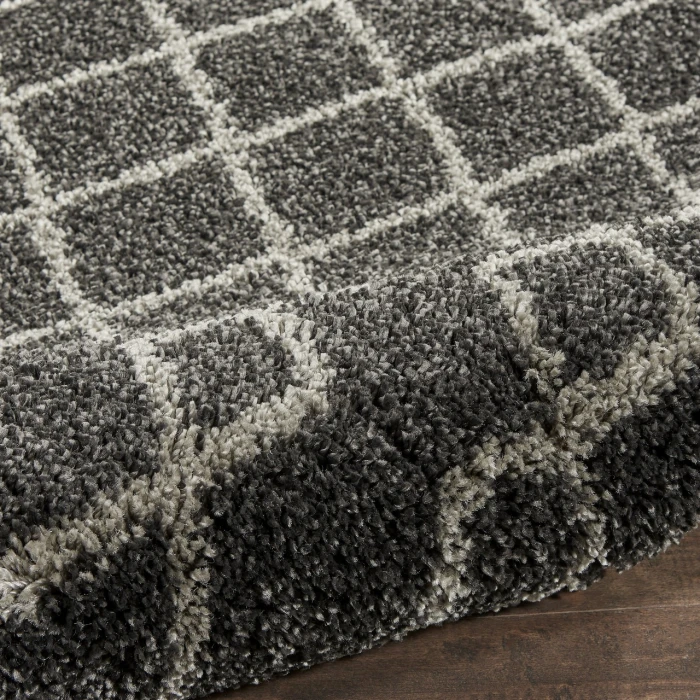 Nourison Martil Charcoal MAT01 2ft.2in. x 3ft.9in. Rect. Rug