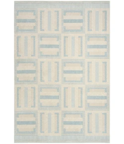 Nourison Home Nordic NRC11 Ivory Blue 5 ft. X 7 ft. Area Rug