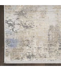 Nourison Abstract Hues Beige Grey ABH01 5ft.3in. x 7ft.6in. Rect. Rug