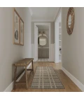Nourison Home Horizon Indoor/Outdoor Black HOZ04 2ft. x 6ft. Rect. Rug