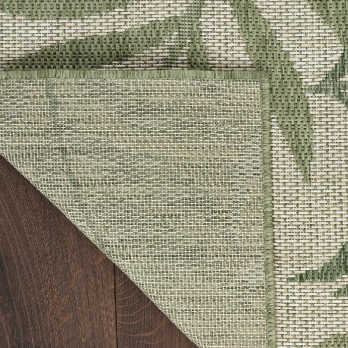 Nourison Garden Oasis Ivory Green GOA01 10 ft. X 14 ft. Rect. Rug