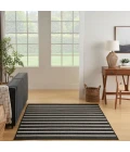 Nourison Positano Black Ivory POS03 7 ft. X 10 ft. Rect. Rug