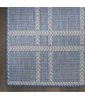 Nourison Home Horizon Indoor/Outdoor Blue HOZ04 2ft.2in. x 8ft. Rect. Rug