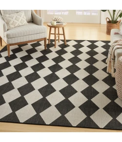Nourison Home Positano POS04 Black 5 ft. X 7 ft. Area Rug