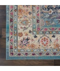 Nourison Vintage Kashan Blue VKA01 7ft. 10in. x 9ft. 10in. Rect. Rug