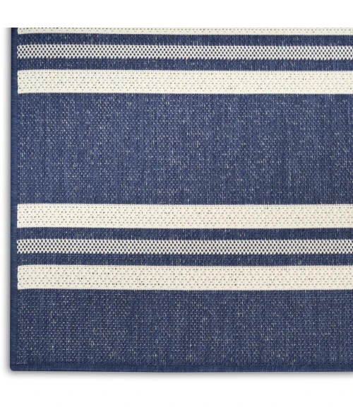 Nourison Home Horizon Indoor/Outdoor Blue HOZ05 10ft. x 14ft. Rect. Rug