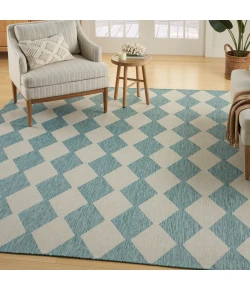 Nourison Home Positano POS04 Aqua 5 ft. X 7 ft. Area Rug
