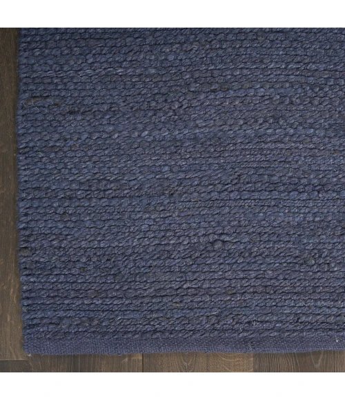 Nourison Home Natural Jute Blue NJT01 9ft. x 12ft. Rect. Rug