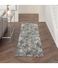 Nourison Home Tangra Grey TNR01 2ft.2in. x 7ft.6in. Rect. Rug