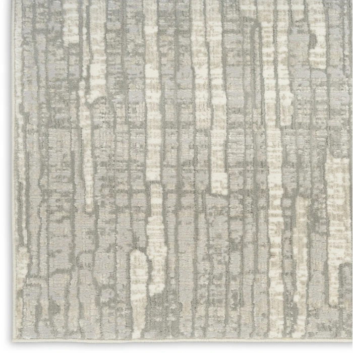 Nourison Soft Structure Grey SOF03 6ft. x 9ft. Rect. Rug