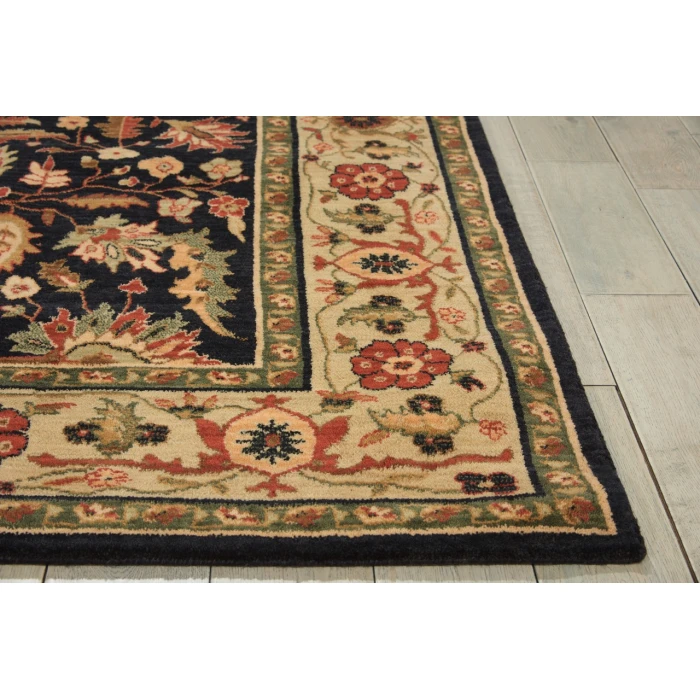 Nourison Home Living Treasures Midnight LI14 5ft.6in. x 8ft.3in. Rect. Rug