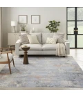 Nourison Home Abstract Hues Blue ABH01 7ft.10in. x 10ft. Rect. Rug