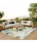 Nourison Home Suncoast Green SNC01 7ft.10in. x 9ft.10in. Rect. Rug