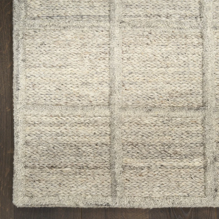 DKNY Pure Framework Grey FRA01 8ft.6in. x 11ft.6in. Rect. Rug