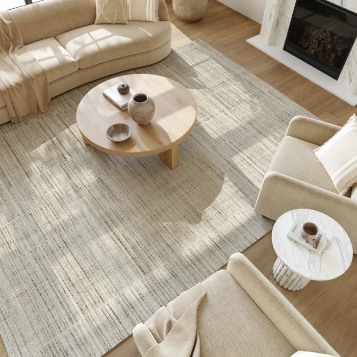 Nourison Soft Structure Sage SOF01 6ft. x 9ft. Rect. Rug