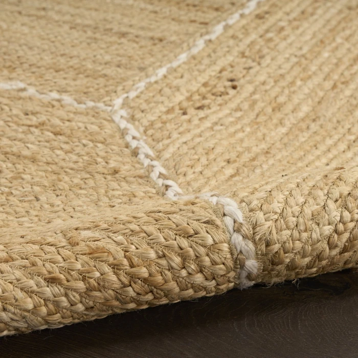 Nourison Terrazzo Jute Natural TRJ01 3 ft. X 5 ft. Rect. Rug