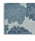 Nourison Garden Oasis Blue GOA04 10 ft. X 14 ft. Rect. Rug