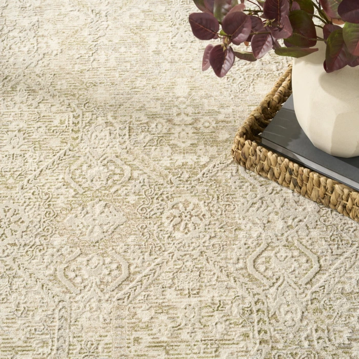 Nourison Home Sultana Beige SLL05 9ft. x 12ft. Rect. Rug