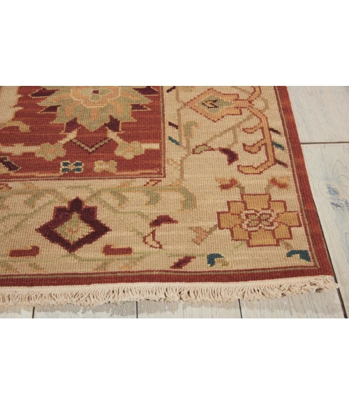 Nourison Home Nourmak Red SK71 3ft.10in. x 5ft.10in. Rect. Rug