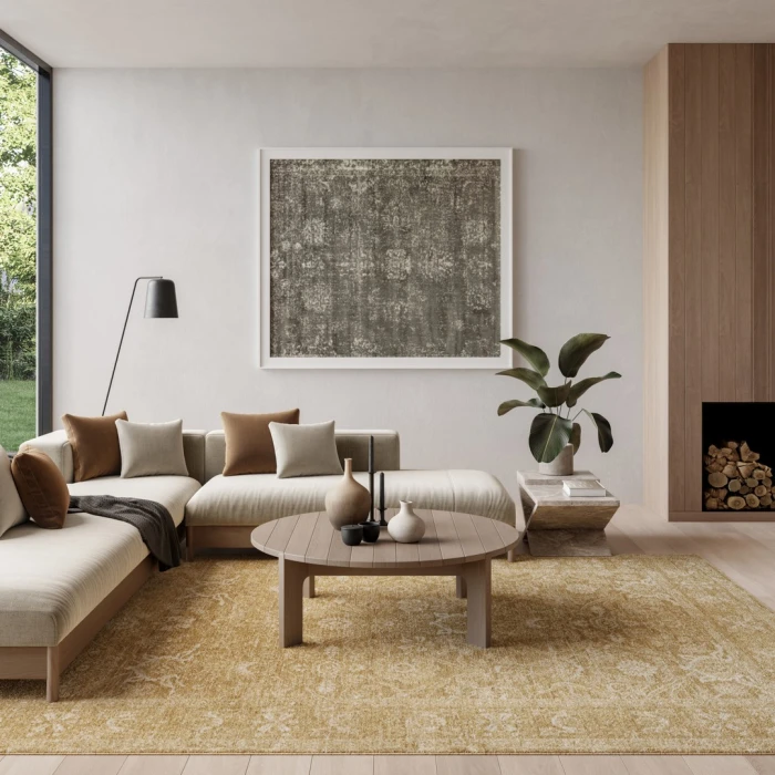 Nourison Moonlit Taupe MLI02 12ft. x 15ft. Rect. Rug