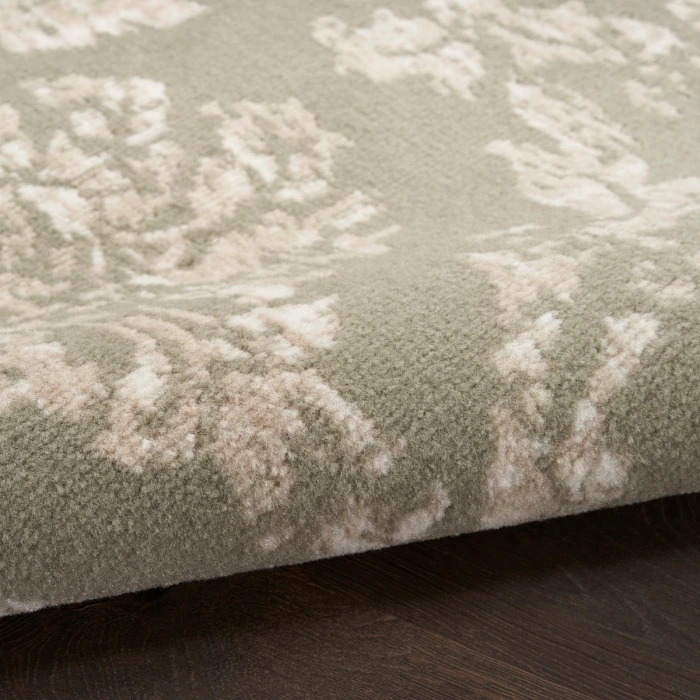 Nourison Jubilant Olive JUB09 8 ft. X Round Rug
