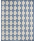 Nourison Positano Navy Blue POS04 8 ft. X 10 ft. Rect. Rug